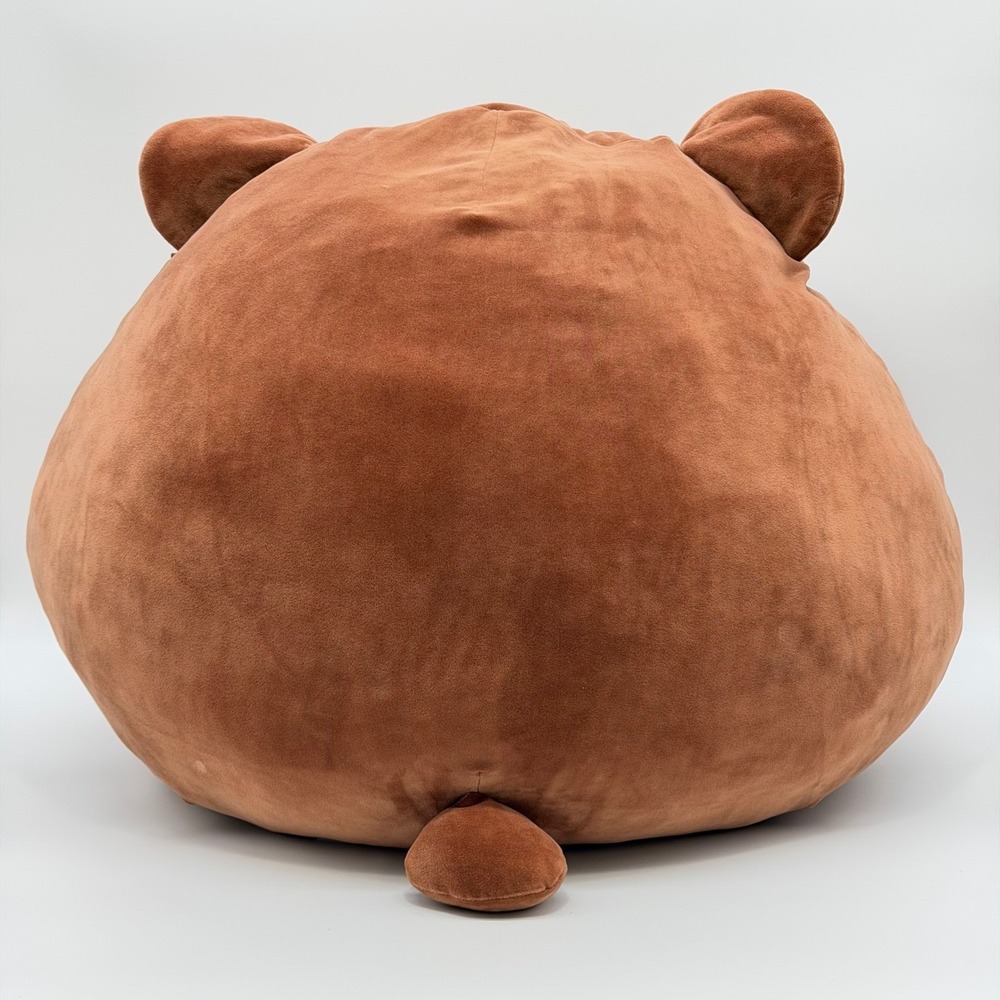 Squishmallows 24" Omar Brown Bear Large Jumbo Soft Plush Toy Stuffed Animal RARE - Picture 5 of 10